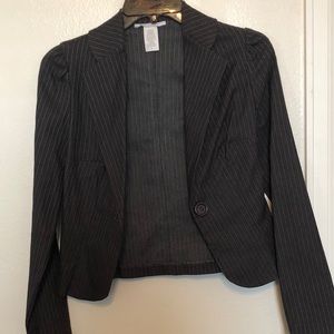 Pinstriped Blazer